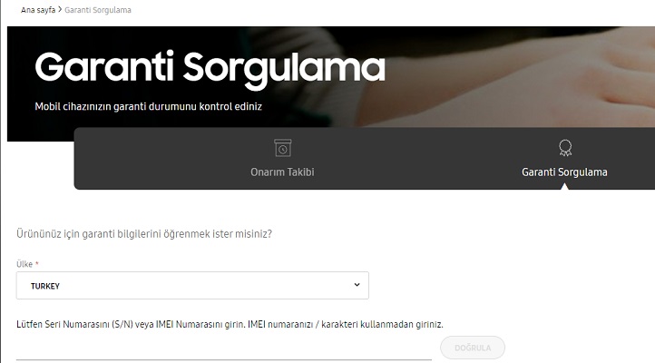 Samsung Garanti Sorgulama Nasıl Yapılır?