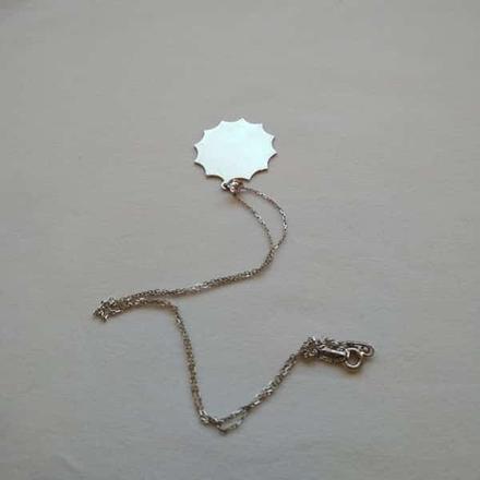 Oniki Köşeli Gümüş Kolye