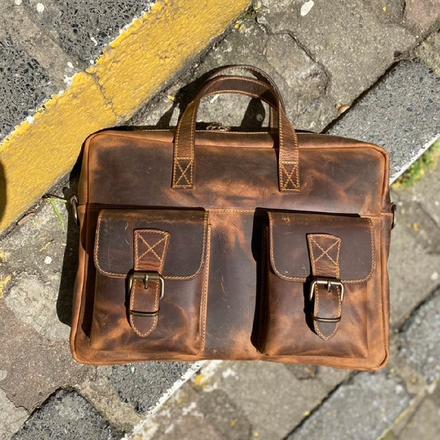 Postacı Çantası Taba-Kahve Galaxy Serisi