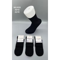 Kısa Konç Likralı 6 Adet Erkek Çorap ML-0029
