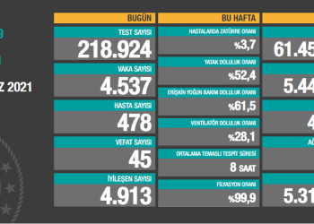 Korana Virüste Son Durum Türkiye